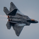 F-22 Raptor over the Chicago Air and Water Show, August 2019.